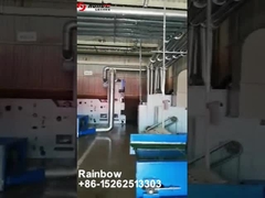 Máy dệt không dệt 1000kg / H, dây chuyền sản xuất nỉ kém chất lượng