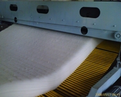 Công nghiệp Nonwoven Quilt vải Làm Máy 4,5m Đối với viền Wrap miễn phí keo