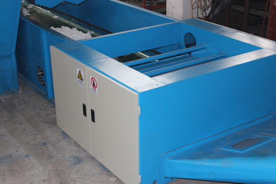 Điện tử Cotton / PP Fiber Mở Máy Đối với Bao gồm / Máy Dệt may