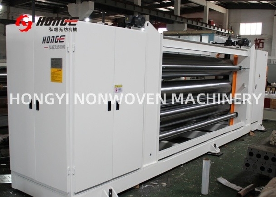 Máy ghi lịch vải không dệt 4m với cấu trúc dây đai đơn hoặc đôi