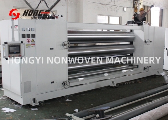 Máy ghi lịch vải không dệt 4m với cấu trúc dây đai đơn hoặc đôi