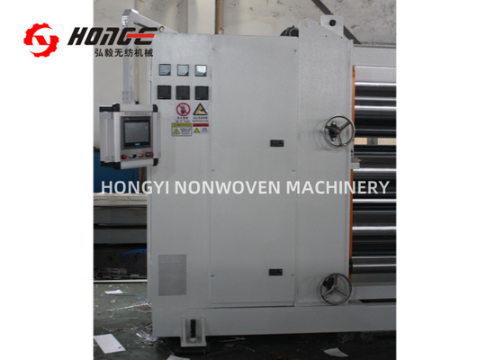 Máy ghi lịch vải không dệt 4m với cấu trúc dây đai đơn hoặc đôi
