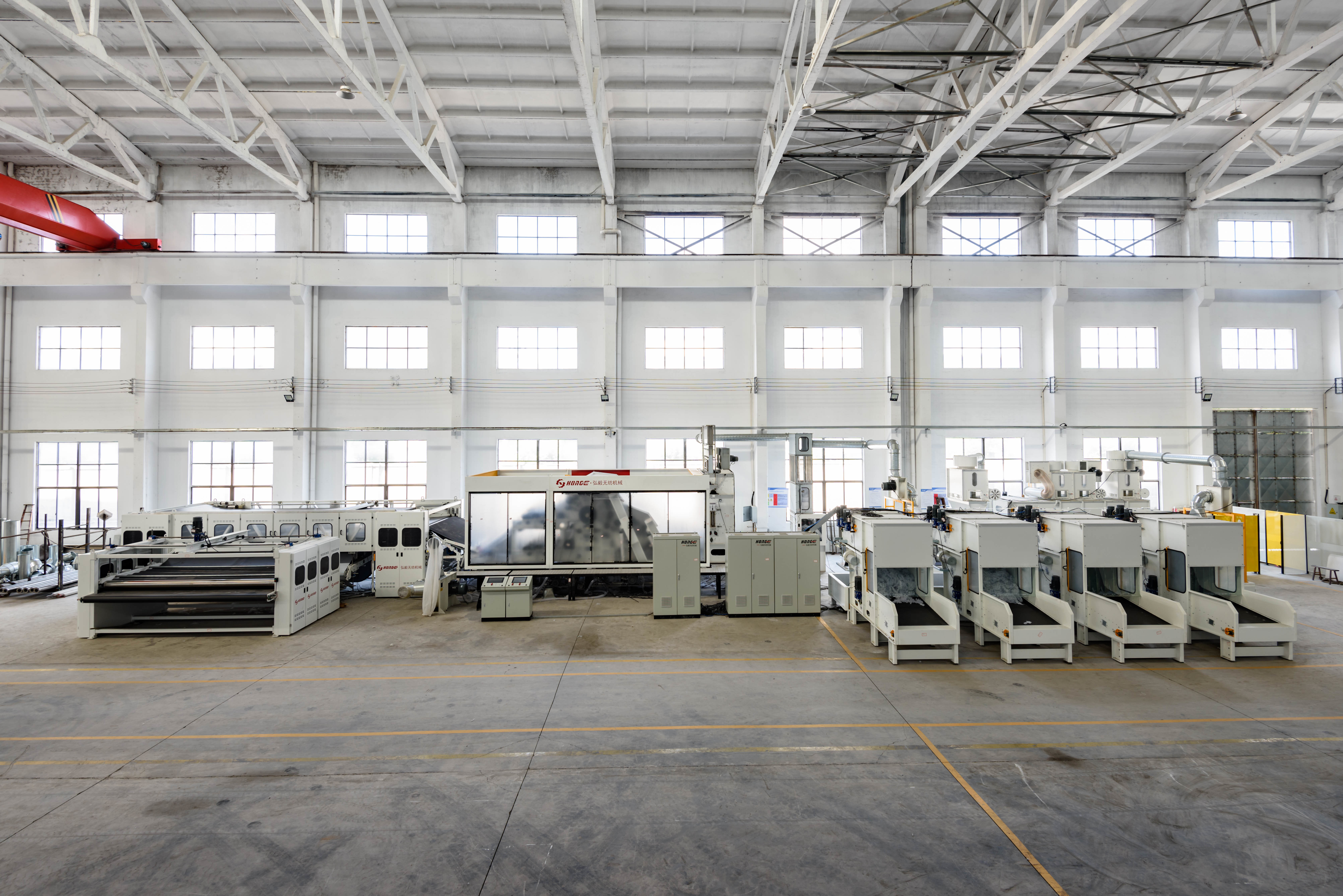Đường dây sản xuất vải không dệt PP Geotextile