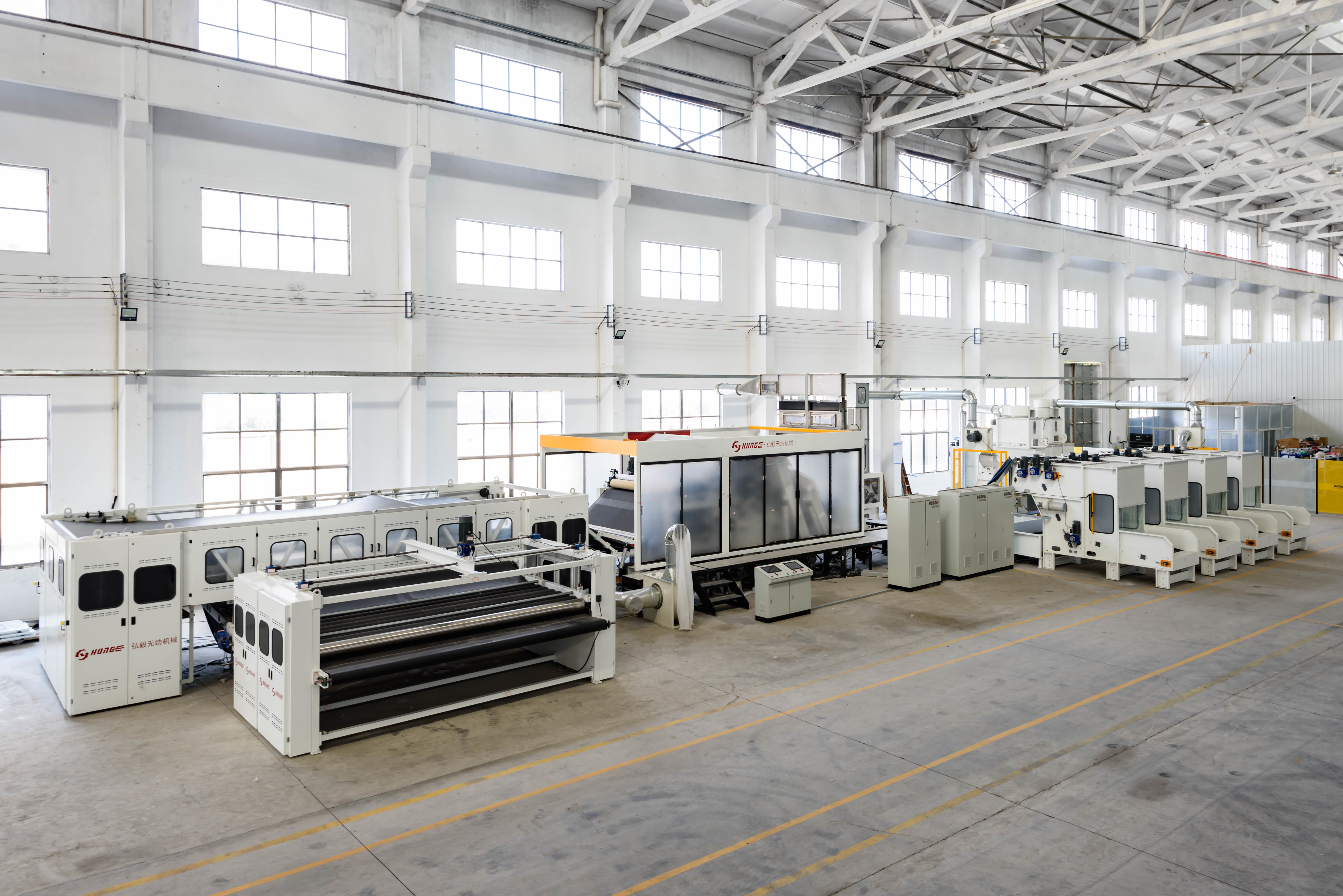 Đường dây sản xuất kim đục không dệt có công suất cao