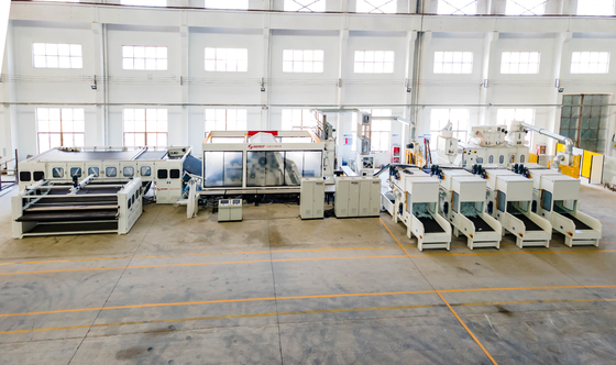 Đường dây sản xuất vải không dệt 8m