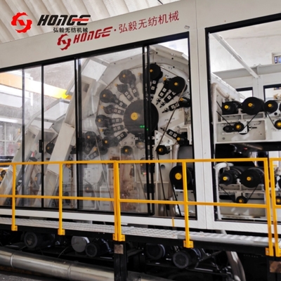 Máy carding không dệt hệ thống điều khiển tham số làm việc tập trung