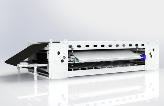 90m / phút Máy cắt ngang Polyester thiết kế mới để quấn với Động cơ Servo